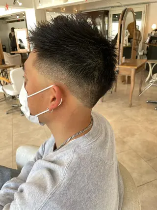 メンズ あしかが ゆいとのヘアスタイル