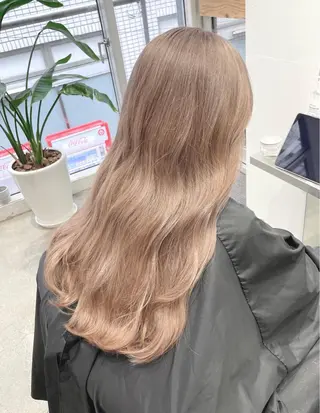 ロング カラー 圧倒的なケアブリーチ /髪質改善🩵松田のヘアスタイル