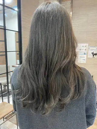 ロング カラー 韓国レイヤー/髪質 改善/縮毛🤍吉田のヘアスタイル
