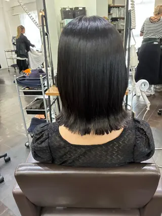 ショート ヘアアレンジ 🍒ᩚ名駅/艶髪 縮毛矯正/あゆ🍒ᩚのヘアスタイル