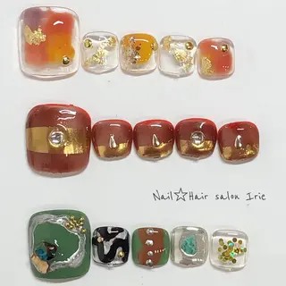 ネイル Hair salon Irie所属・與儀 知佳のネイルデザイン