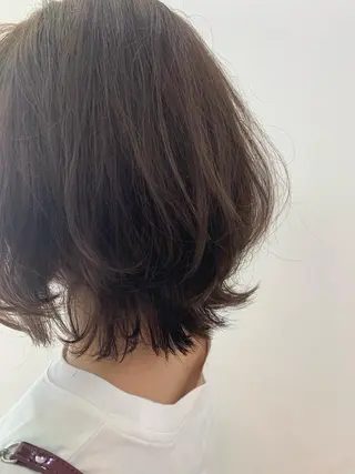 ミディアム カラー ヘアアレンジ 竹井 寛喜のヘアスタイル
