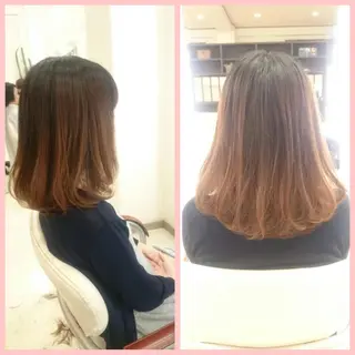 セミロング Hair VERDEのヘアスタイル