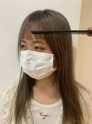ロング 斉藤 未佳のヘアスタイル