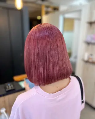 ミディアム 【DEST】 KAHOのヘアスタイル