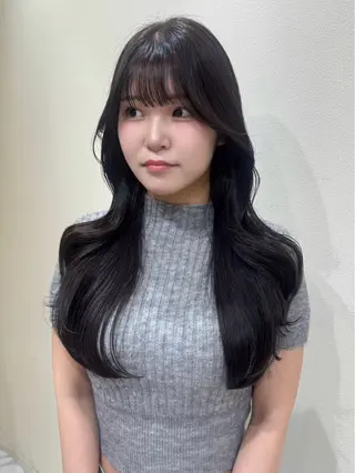 ロング カラー 盛れヘア🪽 /miyu🎀のヘアスタイル