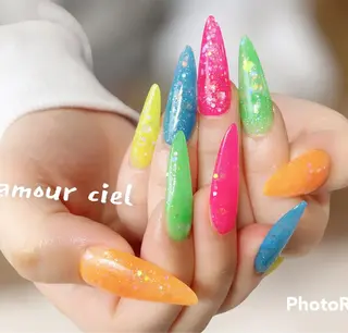 ネイル amour ciel所属・amour ciel あゆみ…☺︎のネイルデザイン