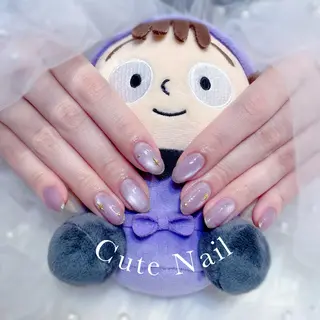 ネイル GO TODAY SHAiRE SALON原宿 Liber所属・️🫧もこ 艶感ネイル🫧のネイルデザイン