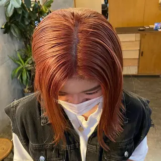 ショート カラー パーマ ヘアアレンジ メンズ キッズ ネイル マツエク・マツパ モリモト サナのヘアスタイル