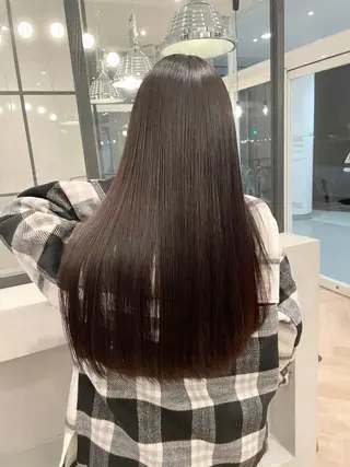 ロング アンドウ ユウ/ レイヤーカット/韓国のヘアスタイル