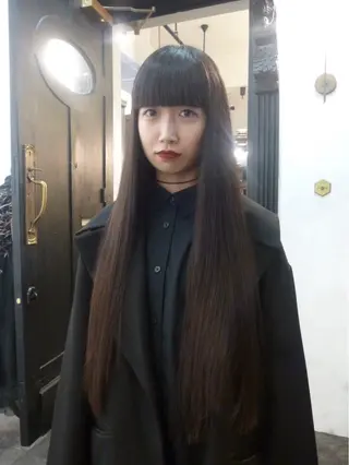 ロング COME G HEAD 上之裏所属・高木 青空のヘアスタイル