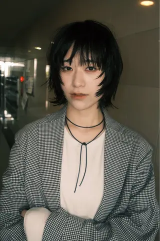 ショート KEI gattacaのヘアスタイル