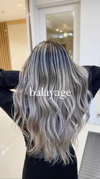 ロング 🌈透明感カラー ✨松田龍也🌈のヘアスタイル