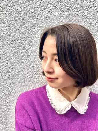 ミディアム カラー ルーツカラー/ デザインカラー/井川のヘアスタイル