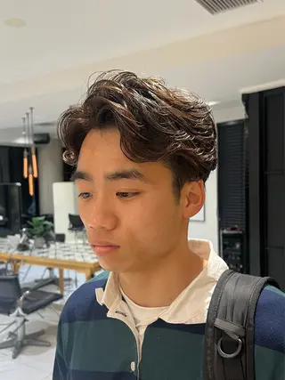 メンズ 縮毛矯正/ブリーチ 🏖️MIREIのヘアスタイル