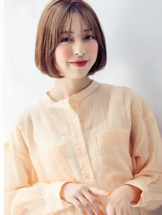 ミディアム カラー 大人女性を美しく✱ 吉祥寺BRING近藤のヘアスタイル