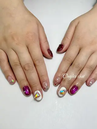 ネイル ongles chic24時間営業のネイルデザイン