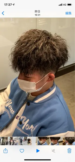 パーマ レイヤー/髪質改善 DAISUKEのヘアスタイル