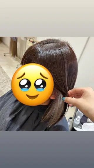 カラー Lapis福岡天神大名店所属・MOMOKA /　Lapis大名店のヘアスタイル