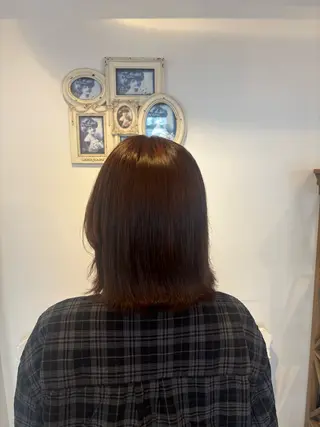 ミディアム タケムラ アオバのヘアスタイル