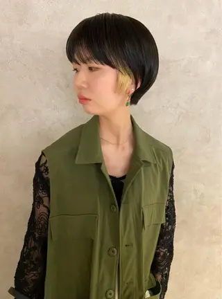 ショート カラー gotoday shiare salon渋谷モディ店所属・ショートヘア/ボブ 大人ヘア/松本篤志のヘアスタイル