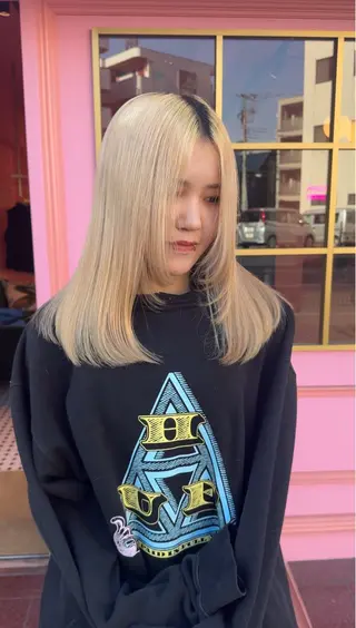 セミロング miyu ボブモデル募集中のヘアスタイル