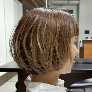 ショート ボブ/ショート /🦋服部ルミナ🦋のヘアスタイル