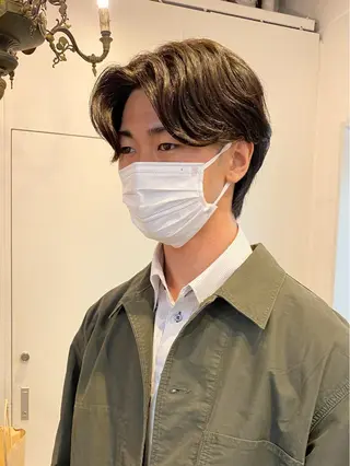 ショート パーマ メンズ JINKIメンズ特化 メンズカットパーマのヘアスタイル