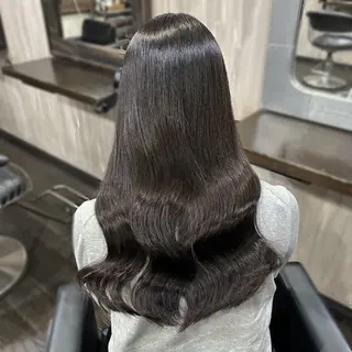 ロング カラー HAIR SALON M Fe's所属・透明感カラー/レイヤ ー/小谷野真緒のヘアスタイル