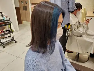 ミディアム カラー 中村 和貴のヘアスタイル