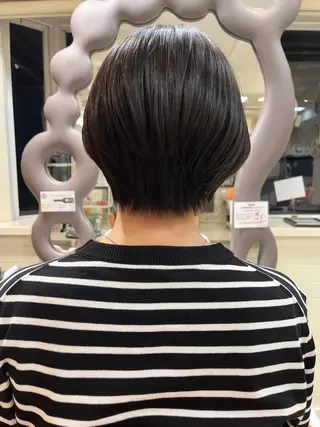 ショート ボブ/透明感カラー /大宮/たぐち🥣のヘアスタイル