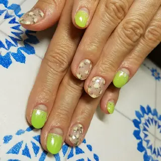 ネイル ショート nail yu-joy所属・yuu -joynailのネイルデザイン