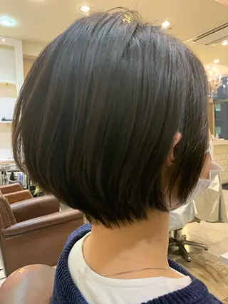 ショート LucksiMie ginza 明松のヘアスタイル