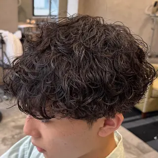 ショート パーマ メンズ 優太朗/仙台/メンズ /波巻き/ツイスパ/のヘアスタイル