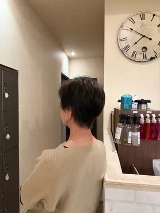 ショート MAHAE 廣瀬のヘアスタイル