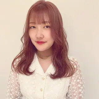 ロング カラー ヘアアレンジ 🎀taro ブリーチなしカラーのヘアスタイル