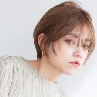 ショート f A ture.所属・《カット¥0》 朝山良徳のヘアスタイル