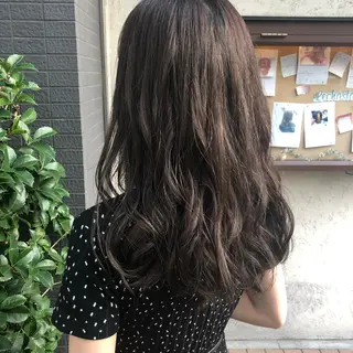 ロング カラー 韓国風ヘア♡ runaのヘアスタイル