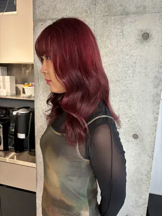 ミディアム カラー Miyu🎀レイヤー ／透明感カラー🪽のヘアスタイル