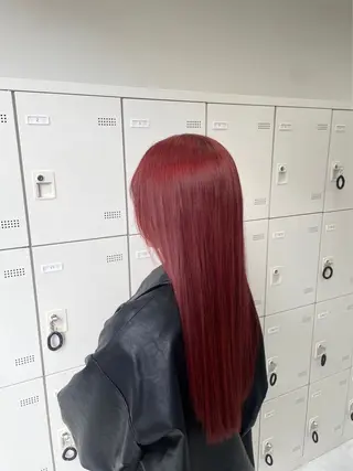 ロング カラー 🥀トレンド韓国暖色 🥀momo🥀のヘアスタイル
