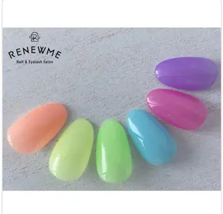 ネイル RENEWME 祖師谷大蔵店所属・RENEWME 吉田のネイルデザイン