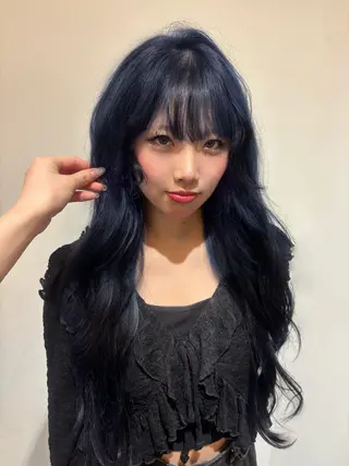 ロング カラー noya karinのヘアスタイル