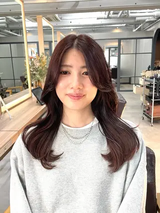 カラー 🫧髪質改善/透明感 カラー/RINAのヘアスタイル