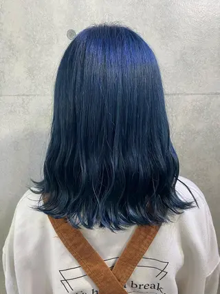 ミディアム カットモデル/ 吉本　彩夏のヘアスタイル