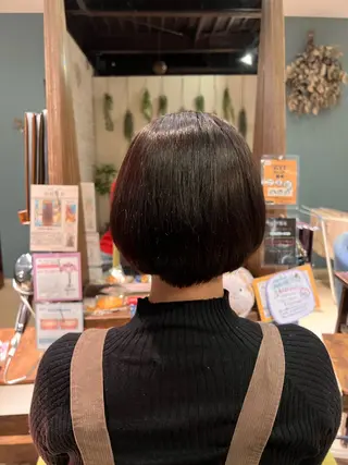 ショート biss所属・真 帆のヘアスタイル