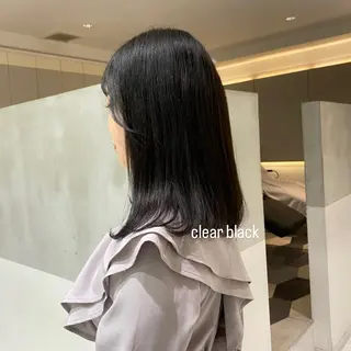 ミディアム カラー 艶感/ナチュラル 🌿マアヤのヘアスタイル