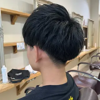 メンズ フェザーパーマ🌙 毛流れ yuzukiのヘアスタイル