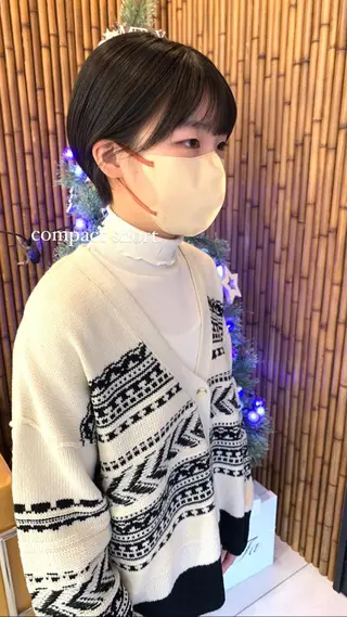 ショート 山下恋佳/矢場町/ ブリーチ/ショートのヘアスタイル