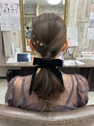 ヘアアレンジ 土屋朱理/ Doukeshiのヘアスタイル