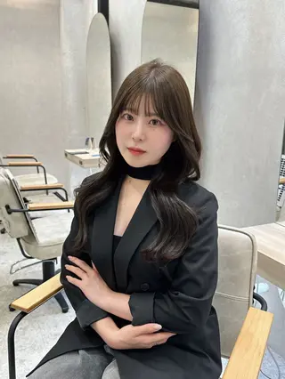 ロング 🇰🇷POCKET 宇根 幸恵🎀のヘアスタイル